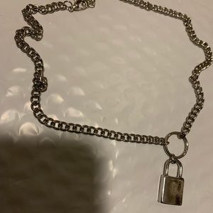Lock necklace